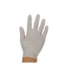 Latex Exam Powder-Free Glove M White/10/100