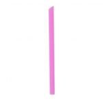 8.7" Colossal (11mm) Pink Film-Wrapped Plastic Straw with Spike Tip - 1 case (2000 piece)