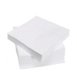 9" x 9" White 1-Ply Beverage Napkin - 1 case (4000 piece)