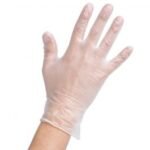 Powder-Free Disposable Food Service Vinyl Gloves, Extra-Large - 1 case (1000 piece)