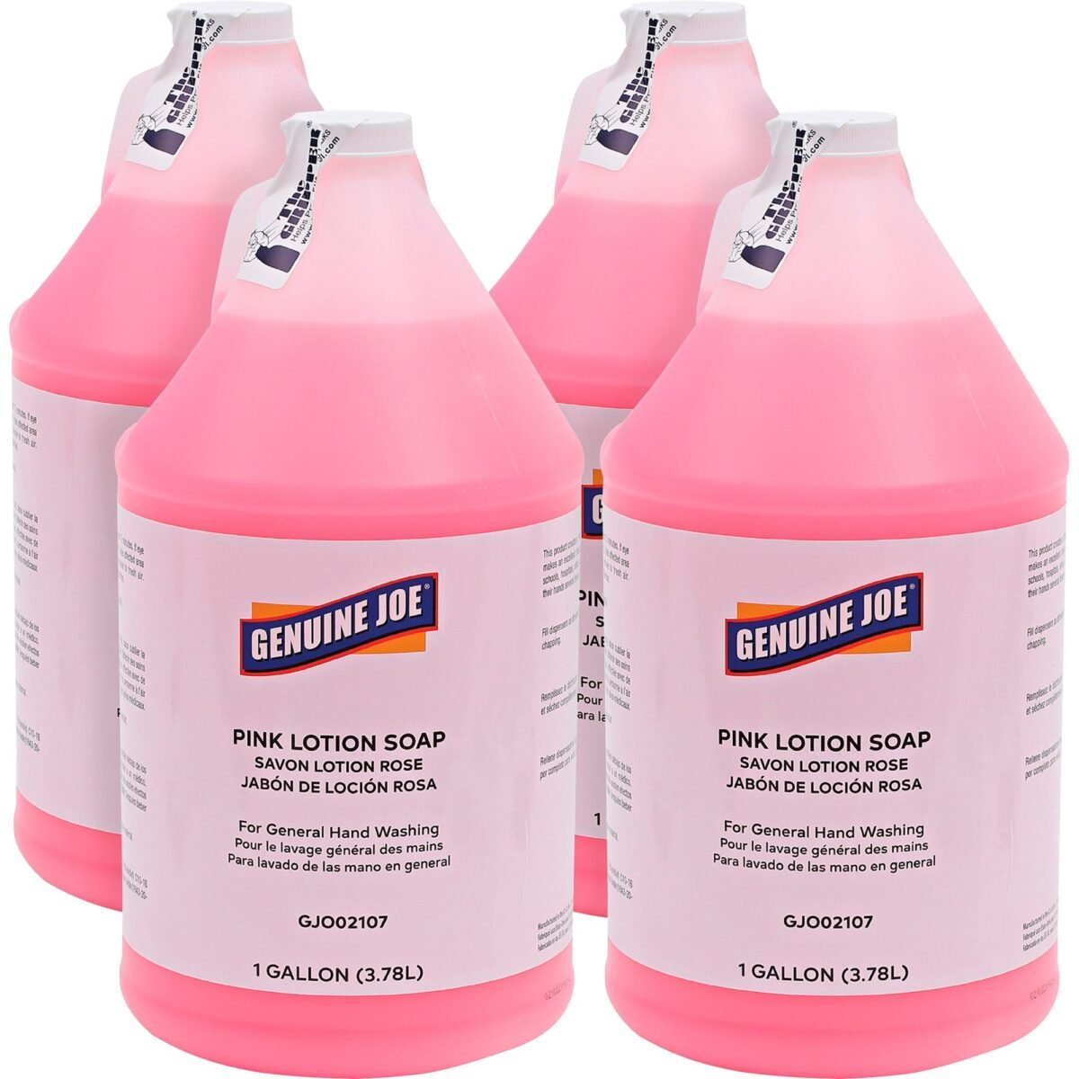 Pink Hand Soap 1 Gallon Bottle - 1 case (4 bottle) - Image 1