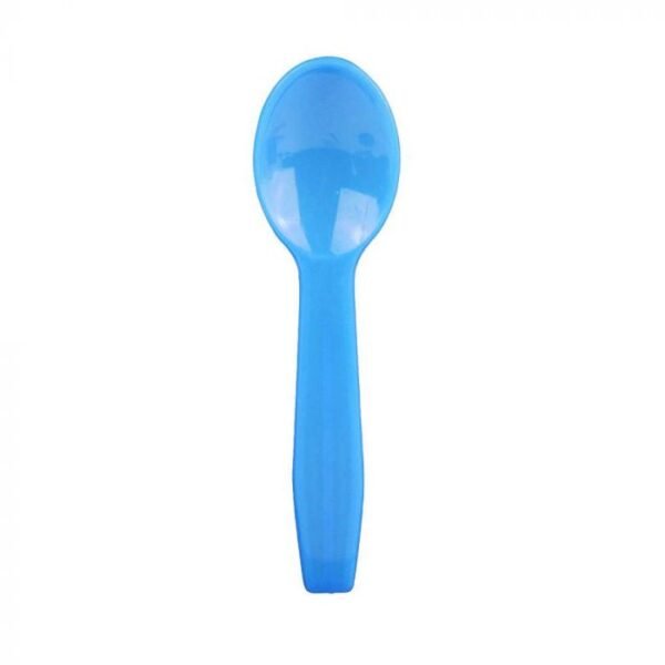 Blue Plastic Taster Spoon - 1 case (3000 piece)