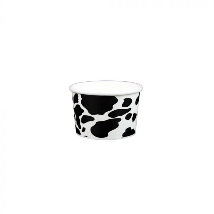 20391.1 3 oz Dairy Print Yogurt Paper Cup - 1 case (1000 piece) - Image 1
