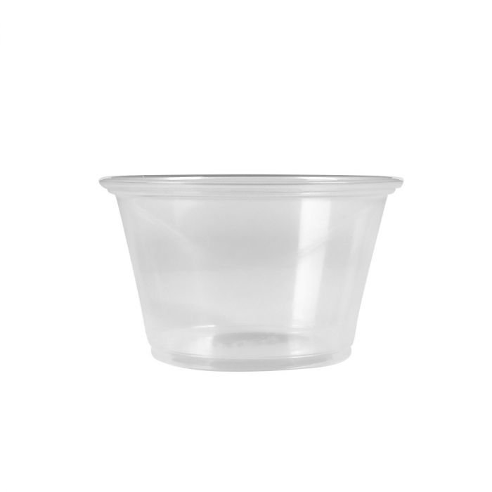 38005.1 4 oz Clear PP Plastic Portion Cup - 1 case (2500 piece) - Image 1