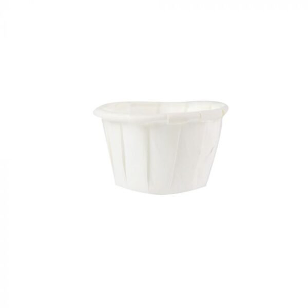 0.5 oz White Paper Souffle / Portion Cup - 1 case (5000 piece)