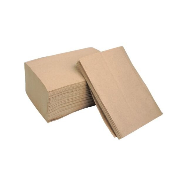 Brown 2-Ply Table Top Dispenser Napkin (8.9"x6.5") - 1 case (6000 piece, 24/250)