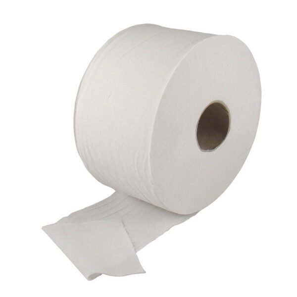 700' 2-Ply Jumbo Toilet Paper Roll - 1 case (12 roll)
