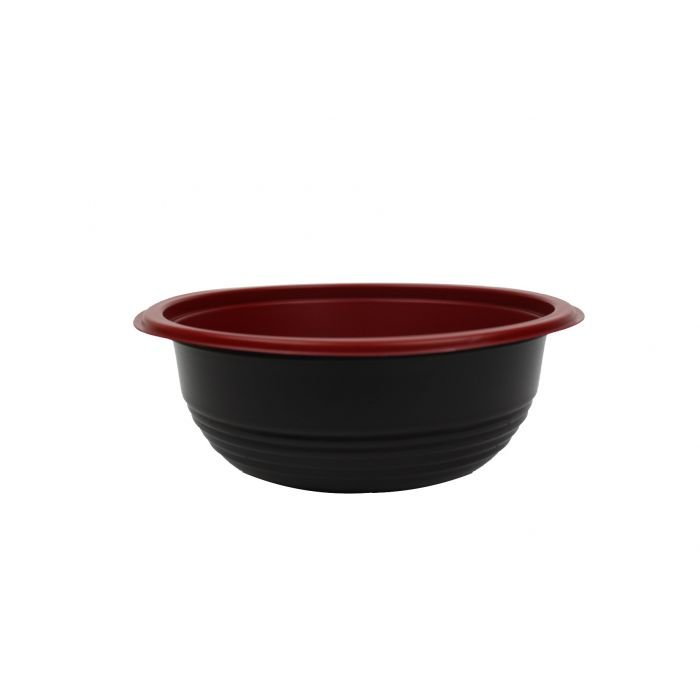54018-tl TL 18 oz. Black Teriyaki Bowl - 1 case 300/case - Image 1