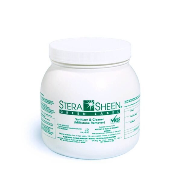 Stera Sheen Sanitizer/milkstone remover 4lb Jar - 1 jar