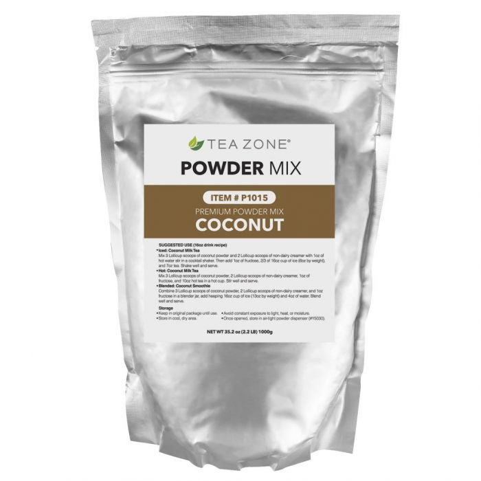 6202.1_1 Tea Zone Coconut Flavored Powder 2.2 lb Bag - 1 bag - Image 1