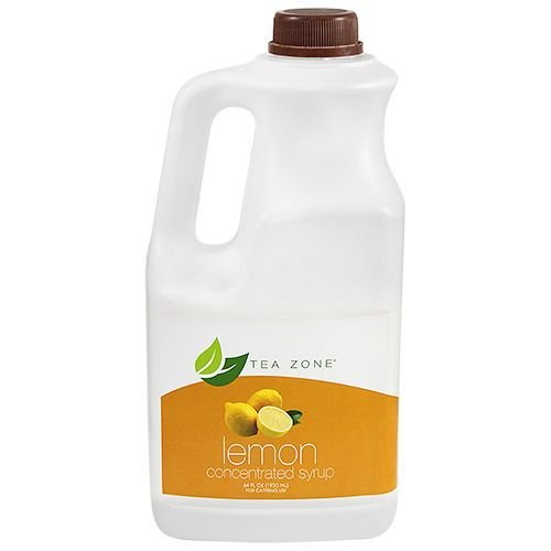 6304.1 Tea Zone Lemon Syrup 64 fl. oz Bottle - 1 bottle - Image 1
