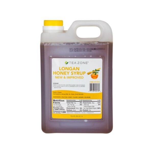 Tea Zone Longan Honey 73.5 oz Bottle- 1 Bottle