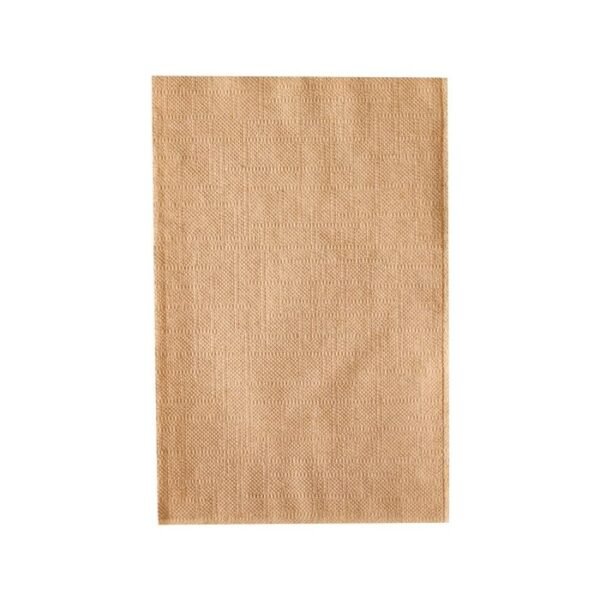 8.27" x 6.3" Brown 2-Ply Table Top Dispenser Napkin - 1 case (6000 piece)