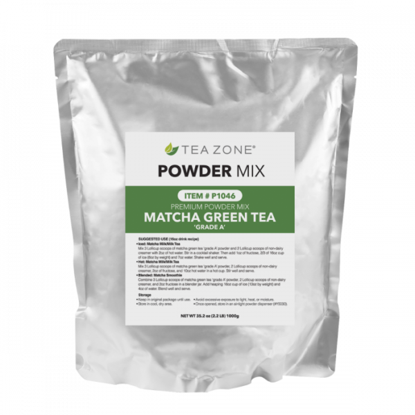 Tea Zone MatCha/Green Tea (Grade A) Powder 2.2 lbs bag - 1 bag