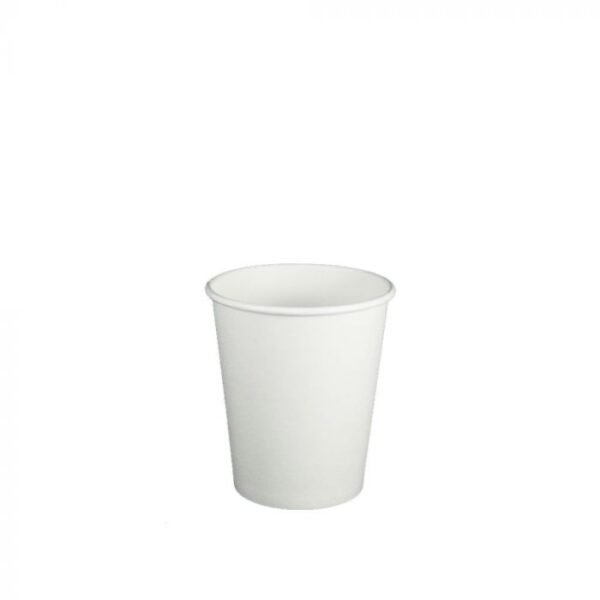 4 oz White Premium Single Wall Paper Hot Cup - 1 case (1000 piece)