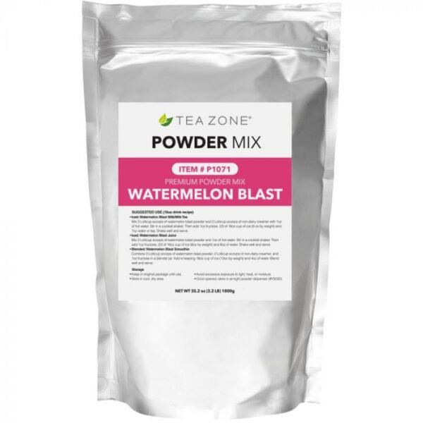 Tea Zone Watermelon (mix) Powder 2.2 lb Bag - 1 bag