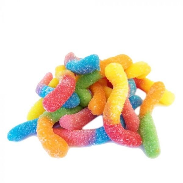 Albanese Sour Gummi Worms, Mini 2" - 4.5 lb Bag - 1 bag